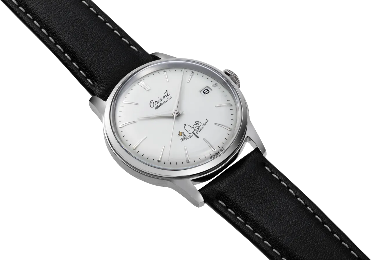 Orient Bambino 75th Anniversary Peanuts Edition Otomatik Gri RAAC0M16S detay görseli 1