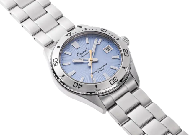 Orient Mako 40 75th Anniversary Limited Edition Otomatik Mavi RAAC0Q12L Görsel 2