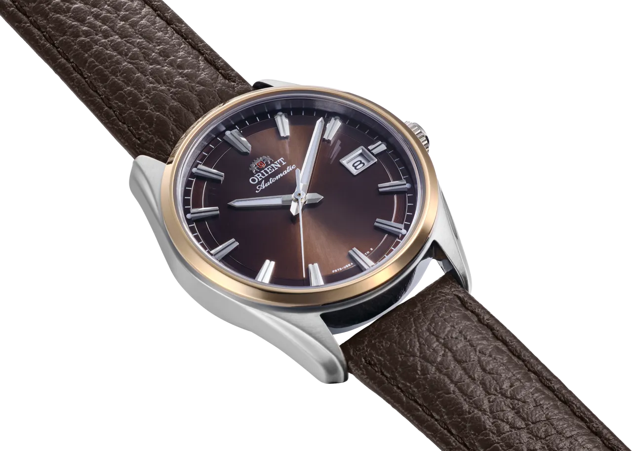 Orient Stretto Date Otomatik Kahverengi RAAC0R03Y detay görseli 1