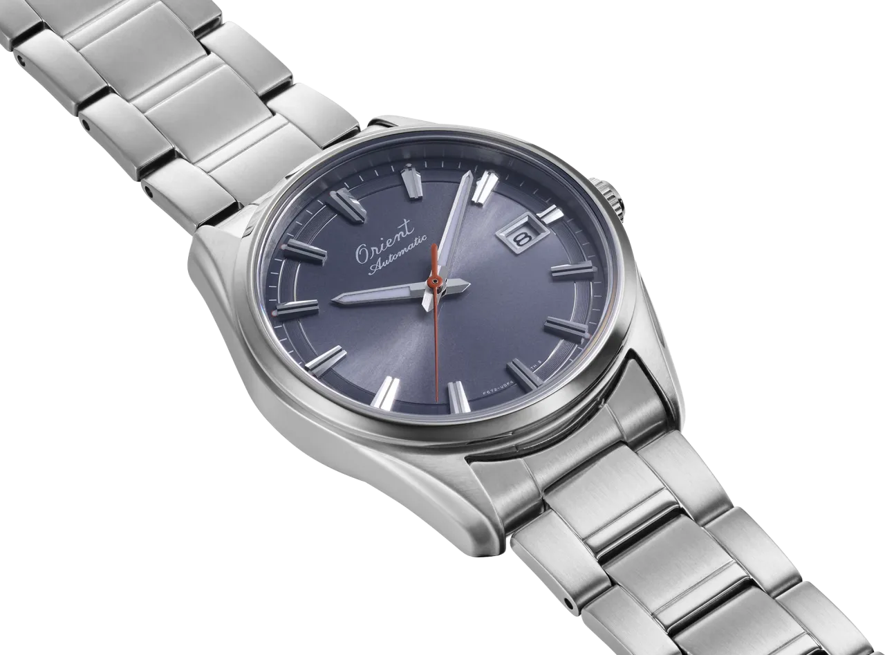 Orient Stretto Date 75th Anniversary Limited Edition Otomatik Gri RAAC0R04N detay görseli 1