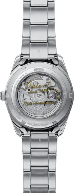 Orient Stretto Date 75th Anniversary Limited Edition Otomatik Gri RAAC0R04N Görsel 3