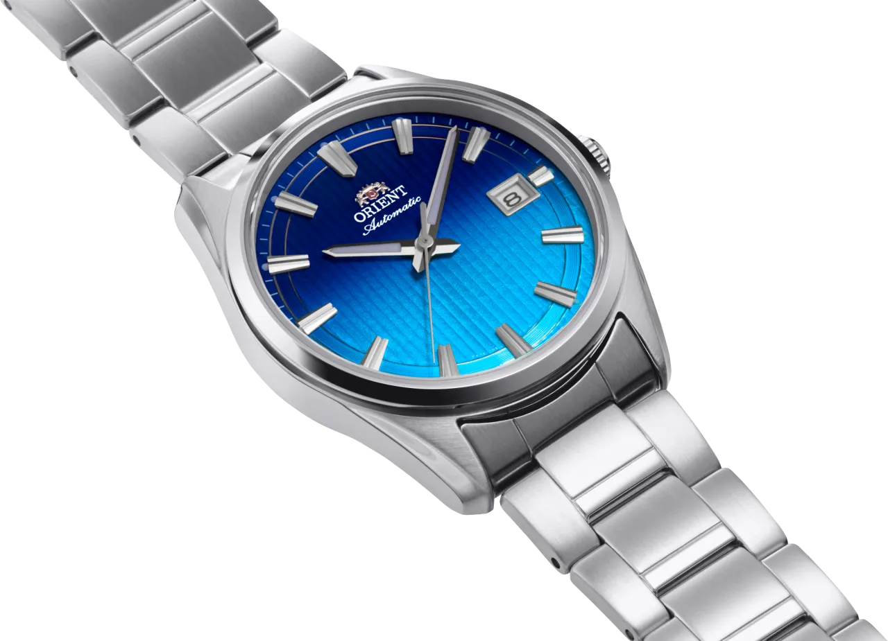 Orient Stretto Date Limited Edition Mavi RAAC0R09L detay görseli 1