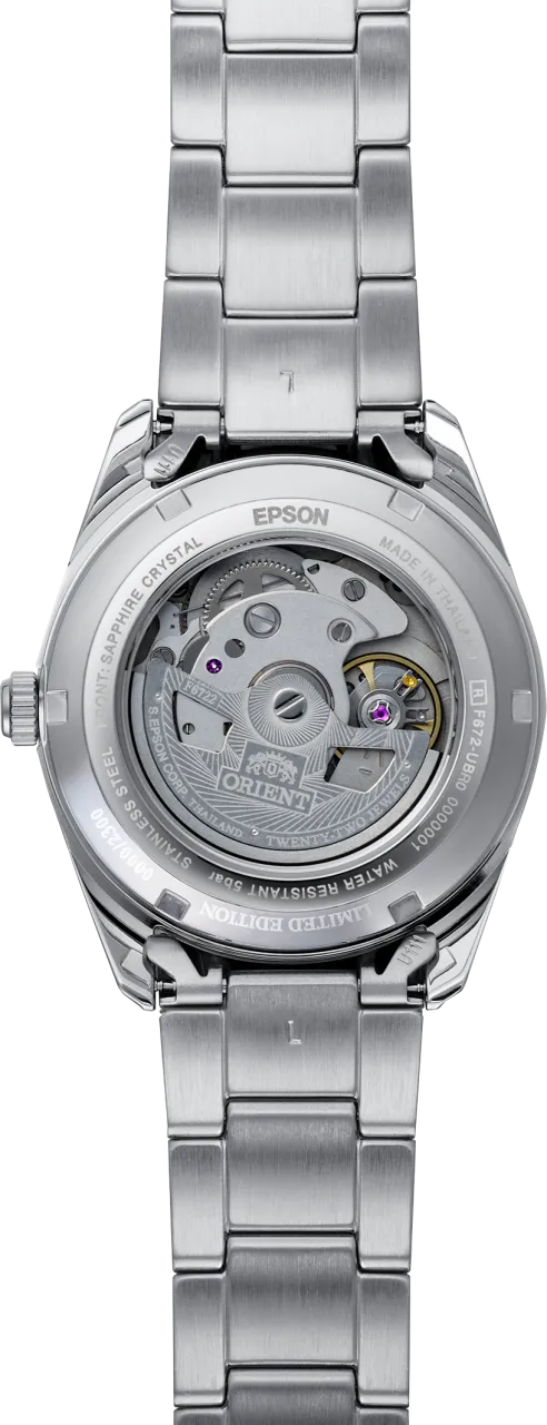 Orient Stretto Date Limited Edition Mavi RAAC0R09L detay görseli 2