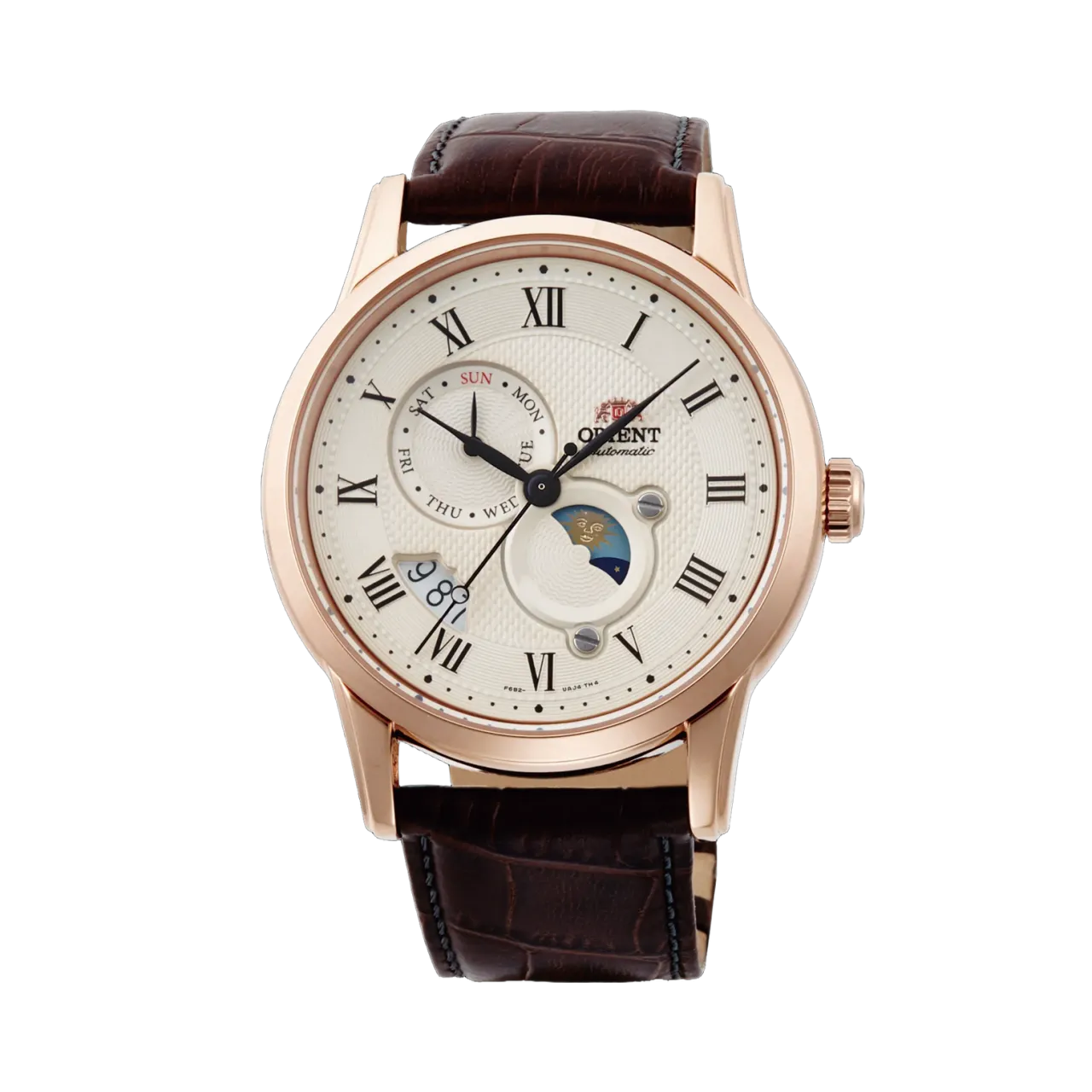 Orient Bambino Sun & Moon Ivory Otomatik RA-AK0007S