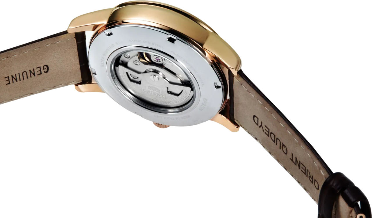 Orient Bambino Sun & Moon Ivory Otomatik RA-AK0007S detay görseli 3