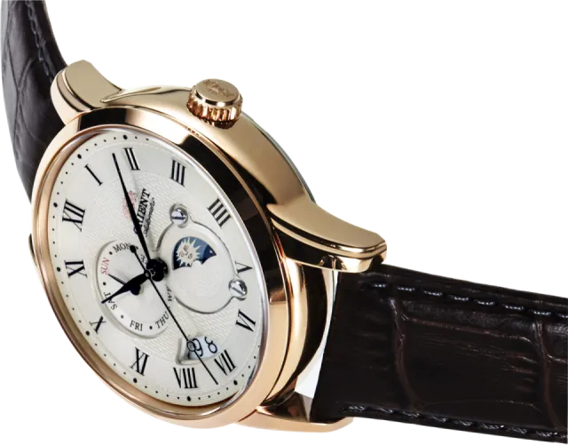 Orient Bambino Sun & Moon Ivory Otomatik RA-AK0007S Görsel 3