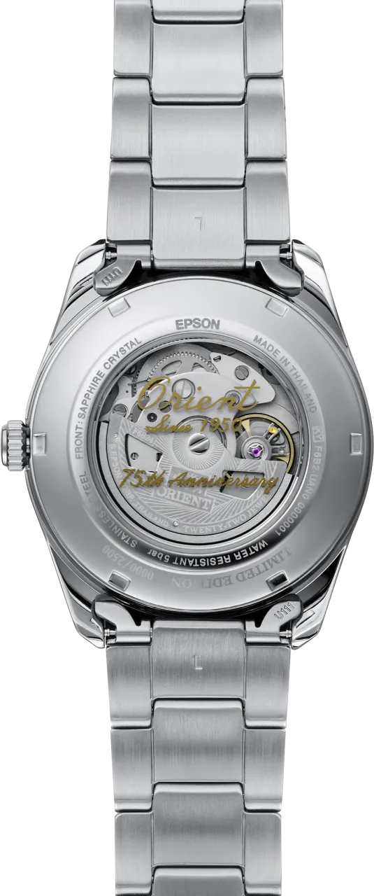 Orient Stretto Sun & Moon Otomatik Gri RA-AK0311N detay görseli 2
