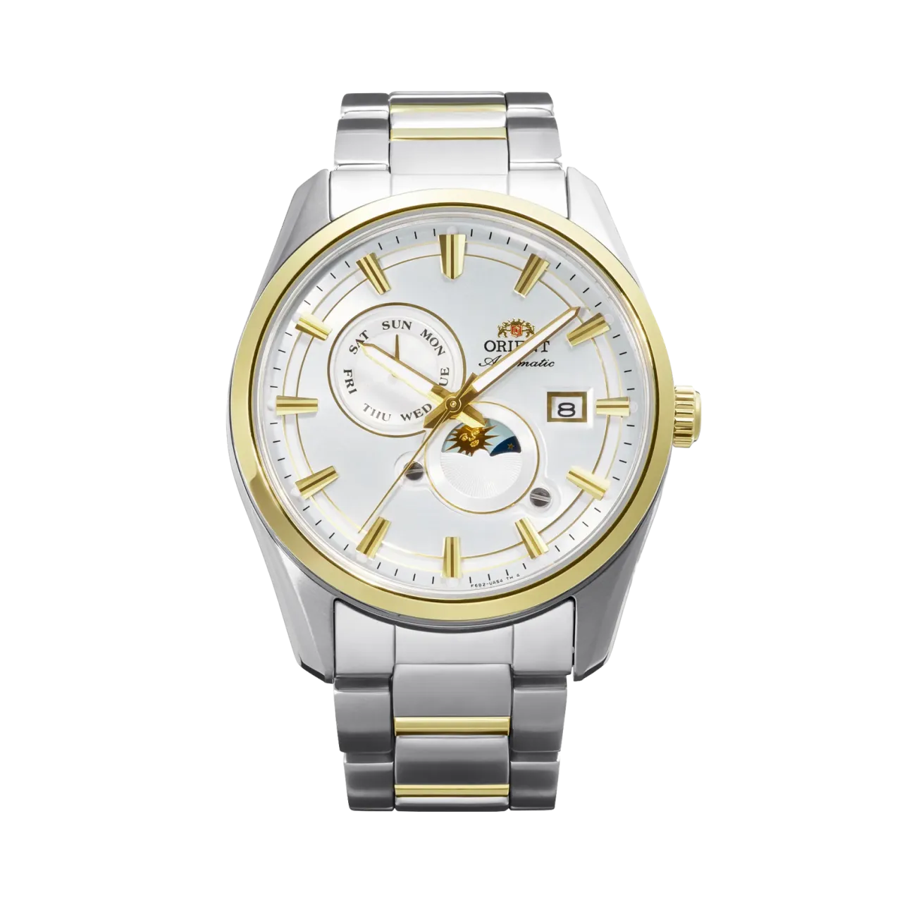 Orient Stretto Sun & Moon Otomatik Beyaz RA-AK0312S