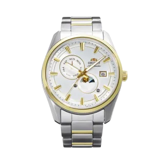 Orient Stretto Sun & Moon Otomatik Beyaz RA-AK0312S