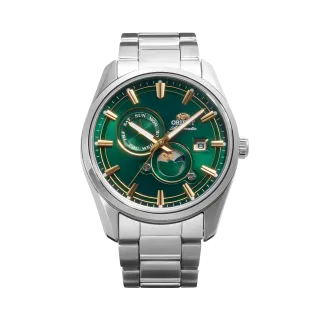 Orient Stretto Sun & Moon Yeşil RA-AK0314E