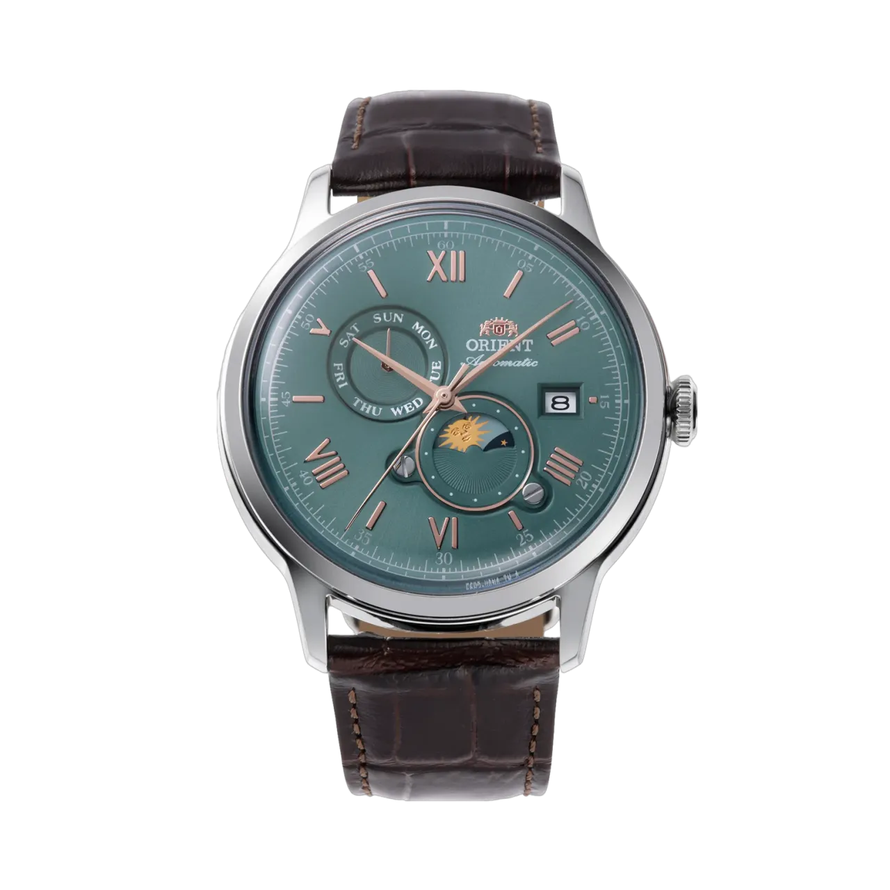 Orient Bambino Sun & Moon Otomatik Yeşil RAAK0805E