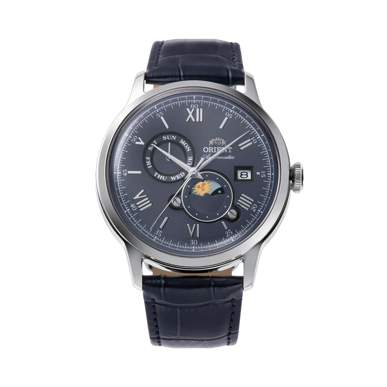 Orient Bambino Sun & Moon Otomatik Mavi RAAK0806L