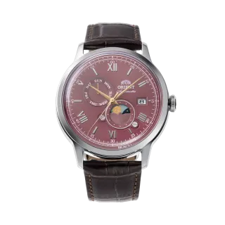 Orient Bambino Sun & Moon Otomatik Kırmızı RA-AK0807R