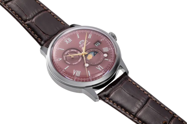 Orient Bambino Sun & Moon Otomatik Kırmızı RA-AK0807R Görsel 2