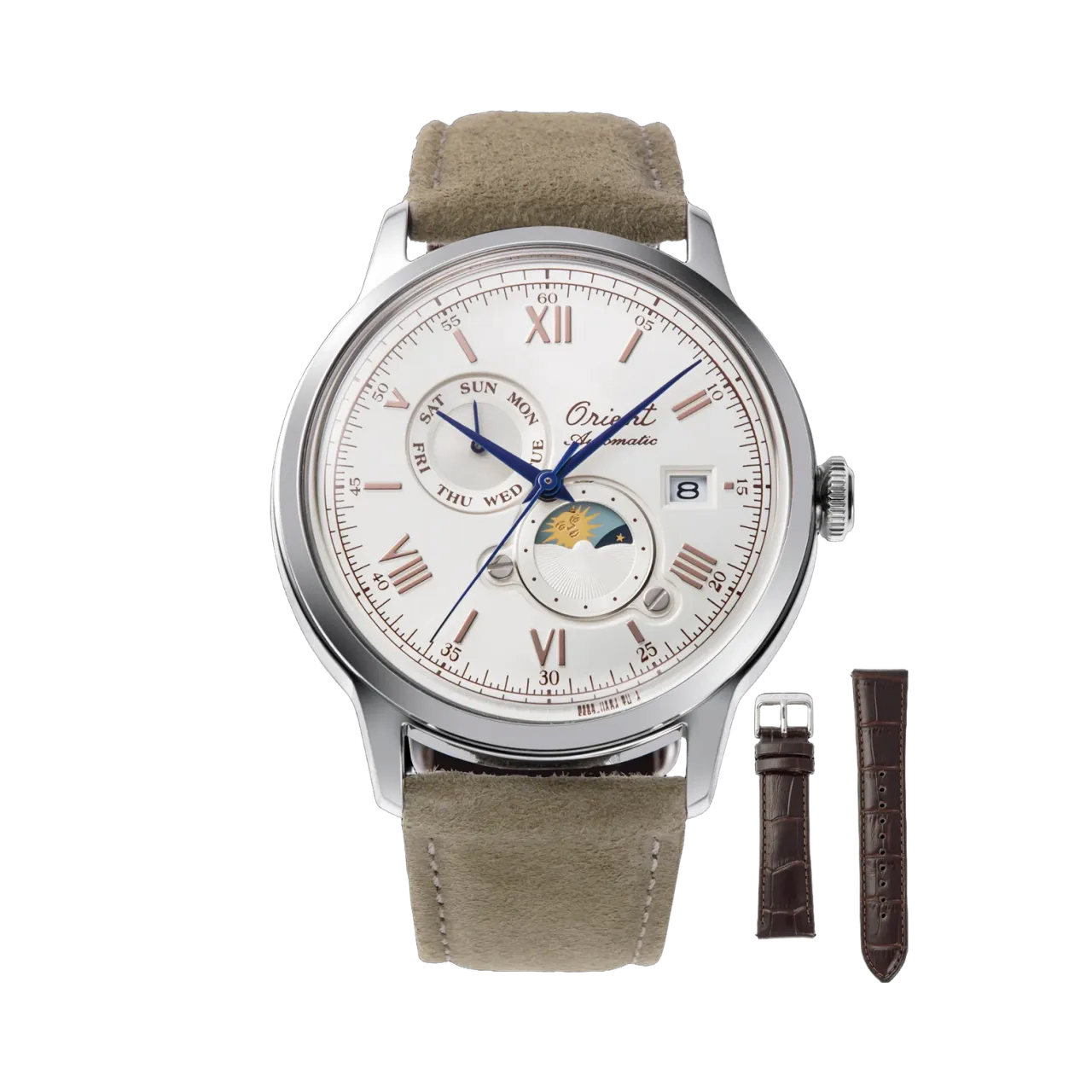 Orient Bambino Sun & Moon 75th Anniversary Limited Edition RA-AK0808S