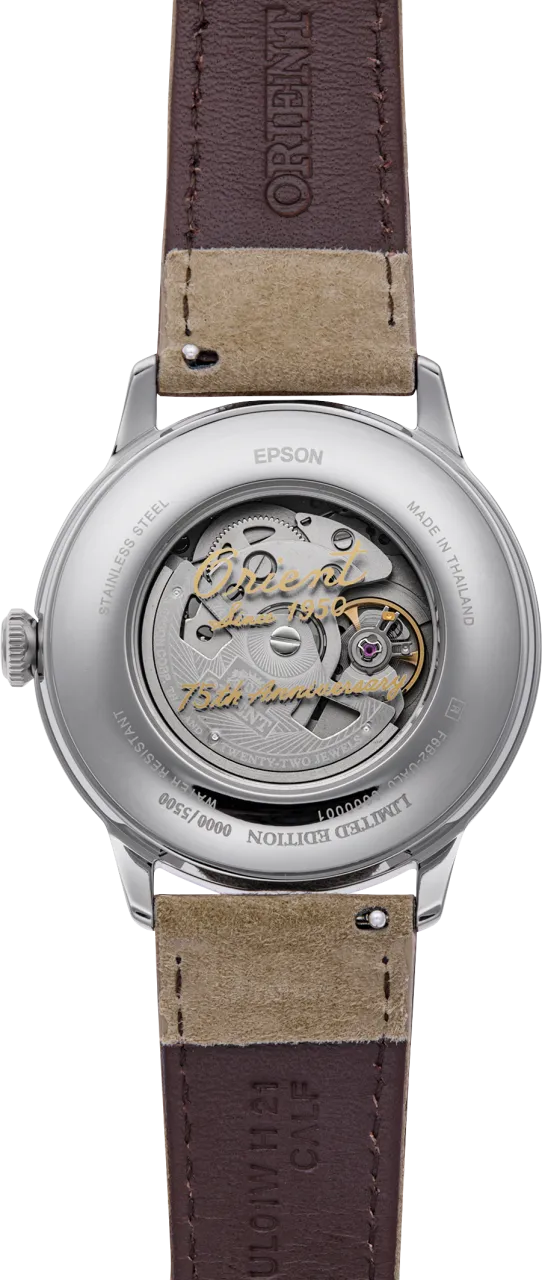 Orient Bambino Sun & Moon 75th Anniversary Limited Edition RA-AK0808S detay görseli 3