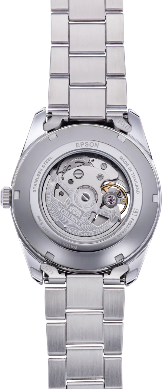 Orient AR00 Semi Skeleton Mavi RAAR0009L detay görseli 3
