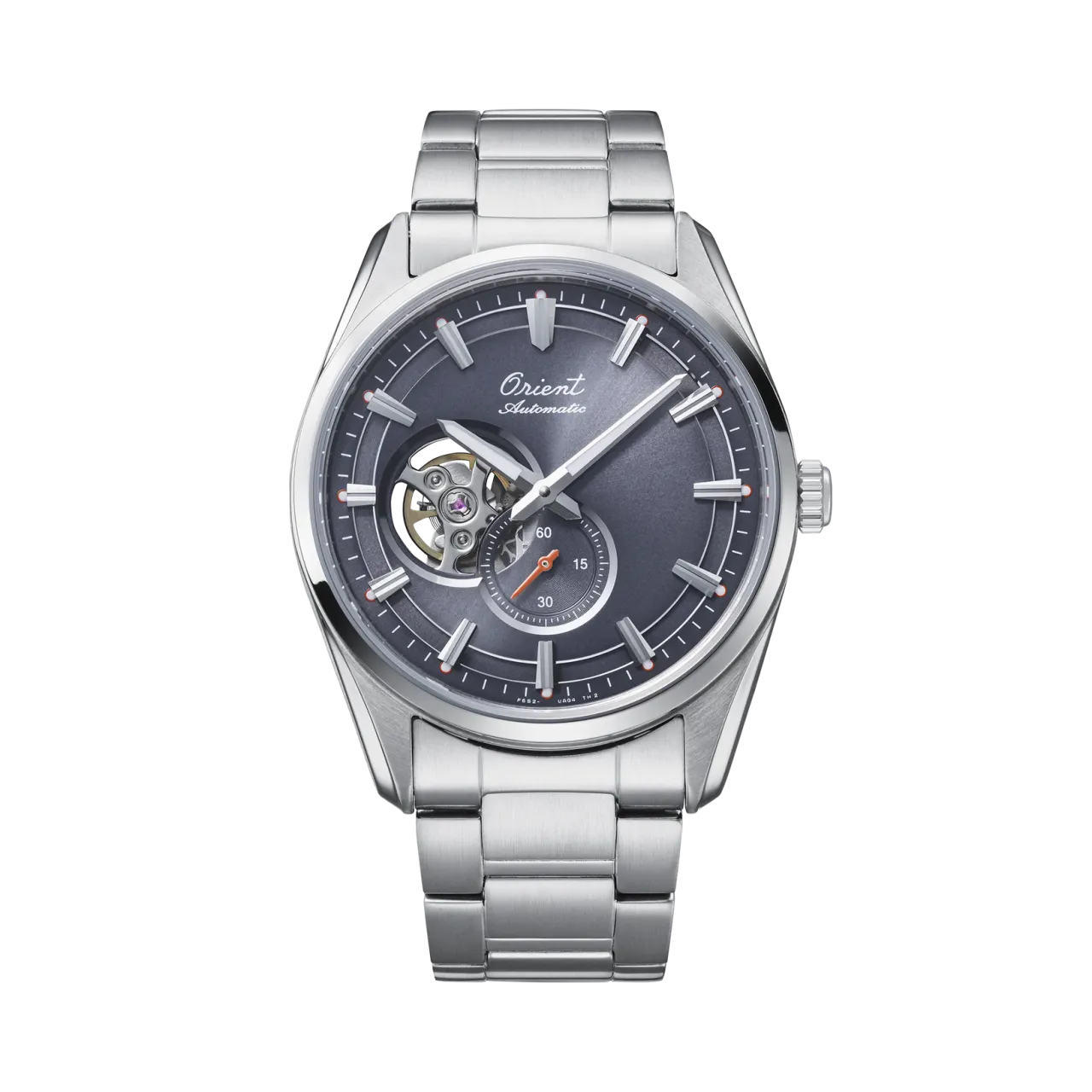 Orient Stretto Semi Skeleton Grey Otomatik RAAR0012N