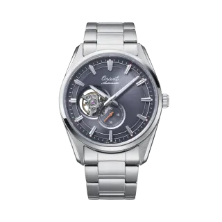 Orient Stretto Semi Skeleton Grey Otomatik RAAR0012N