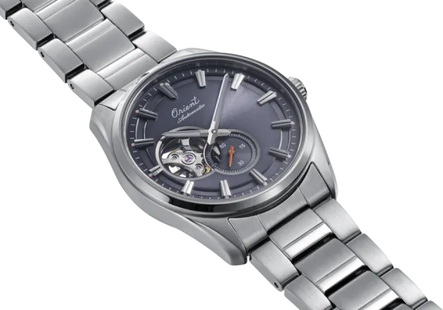 Orient Stretto Semi Skeleton Grey Otomatik RAAR0012N Görsel 3