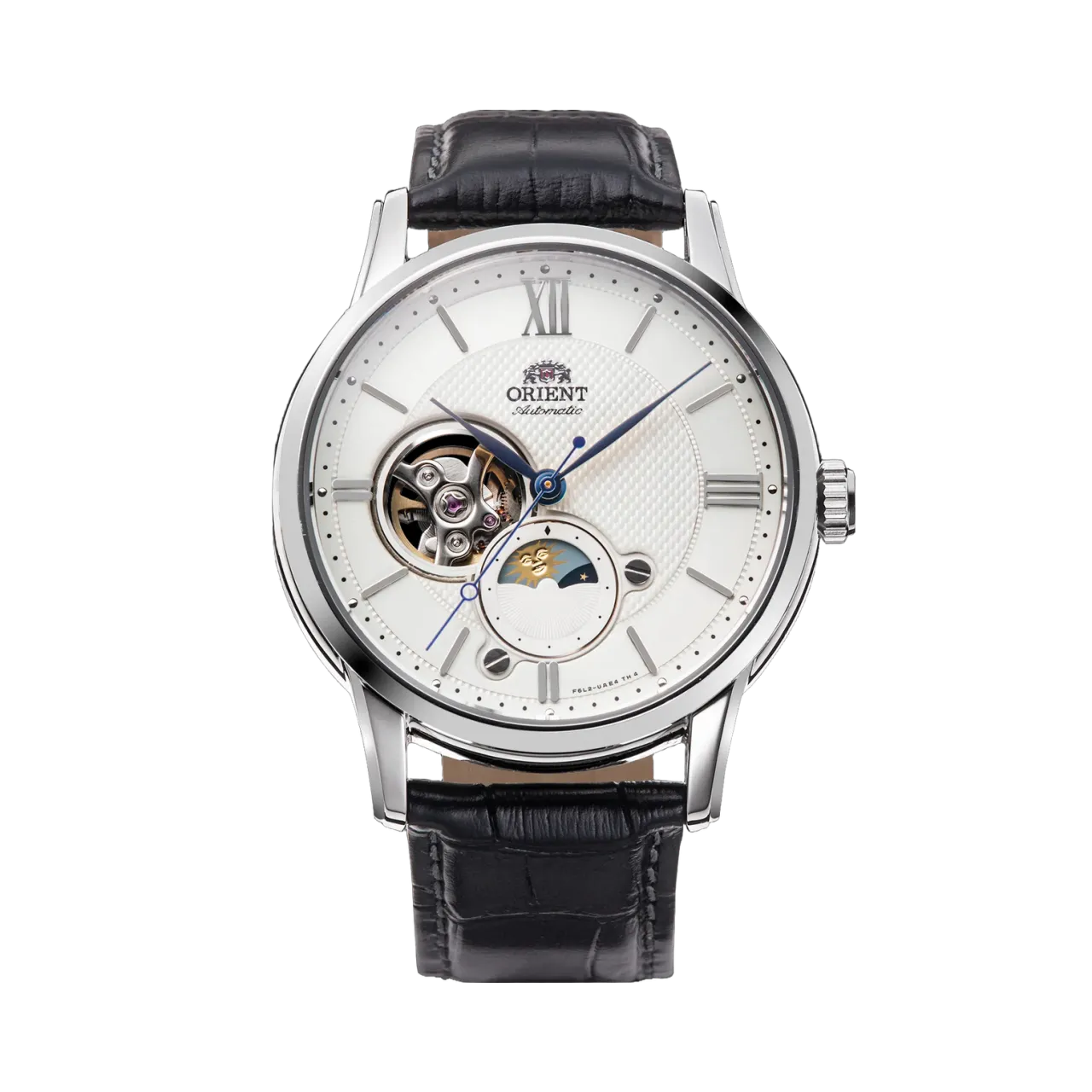 Orient Bambino Sun & Moon Semi Skeleton Otomatik Beyaz RAAS0011S
