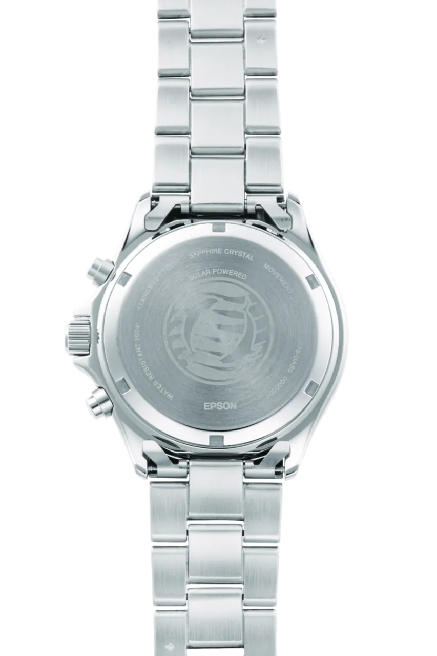 Orient Mako Chronograph Solar Mavi RA-TX0201L detay görseli 1
