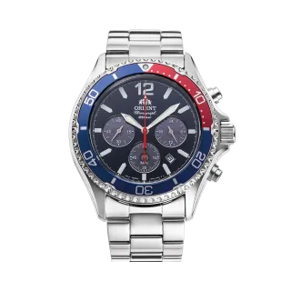 Orient Mako Chronograph Solar Mavi RA-TX0201L