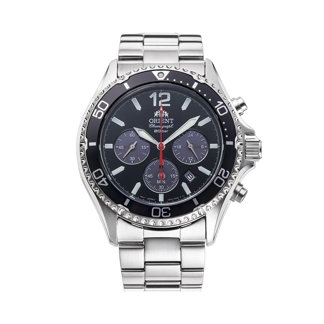 Orient Mako Chronograph Solar Black RA-TX0202B
