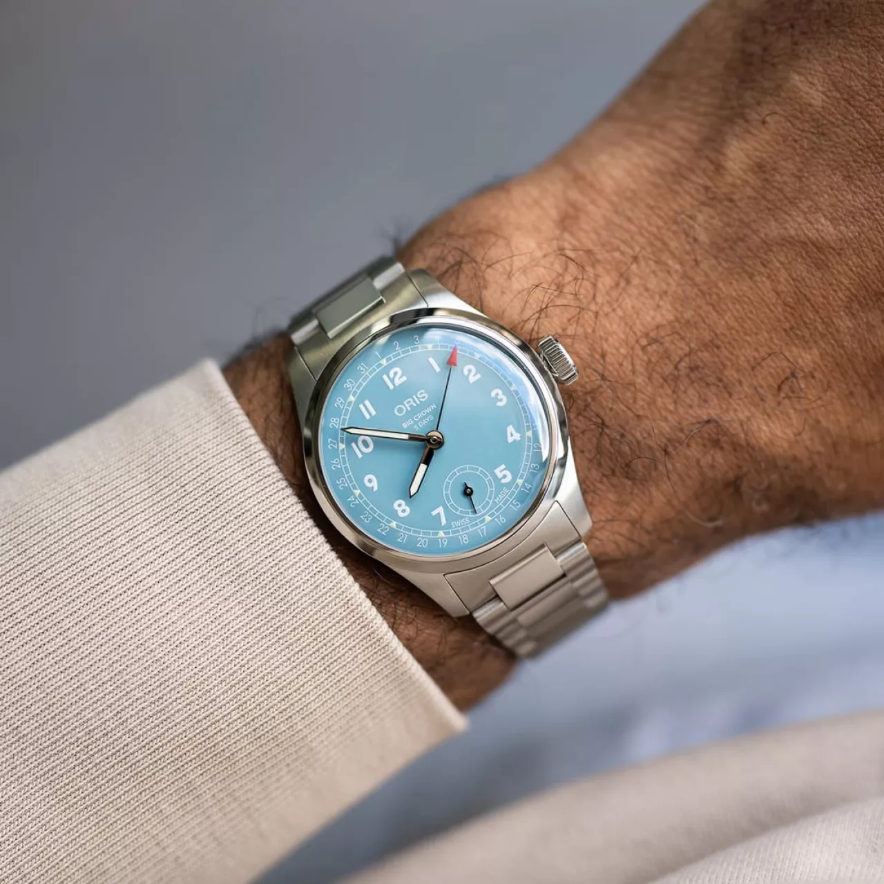 Oris Big Crown 01 473 7786 4065-07 8 19 06 detay görseli 5