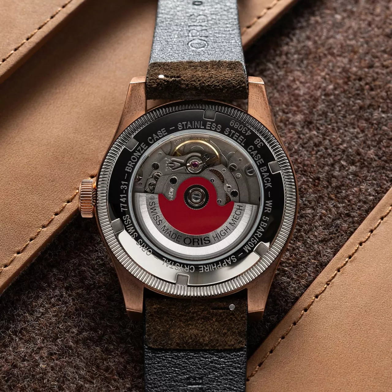 Oris Big Crown 01 754 7741 3166-07 5 20 74BR detay görseli 4