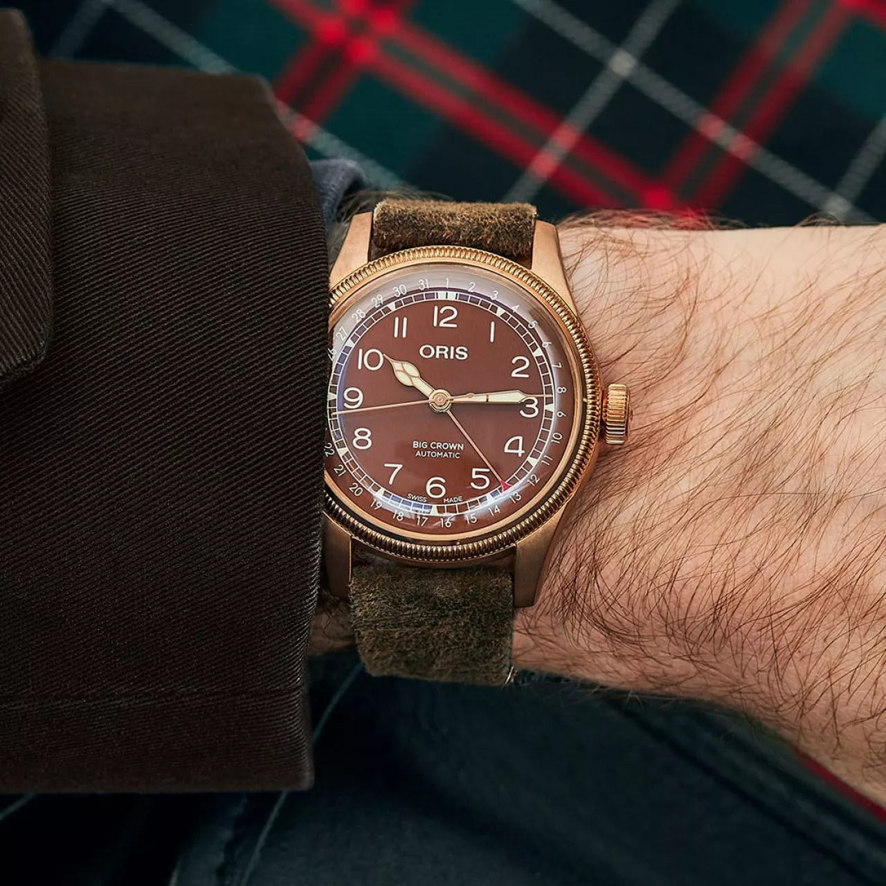 Oris Big Crown 01 754 7741 3166-07 5 20 74BR detay görseli 5