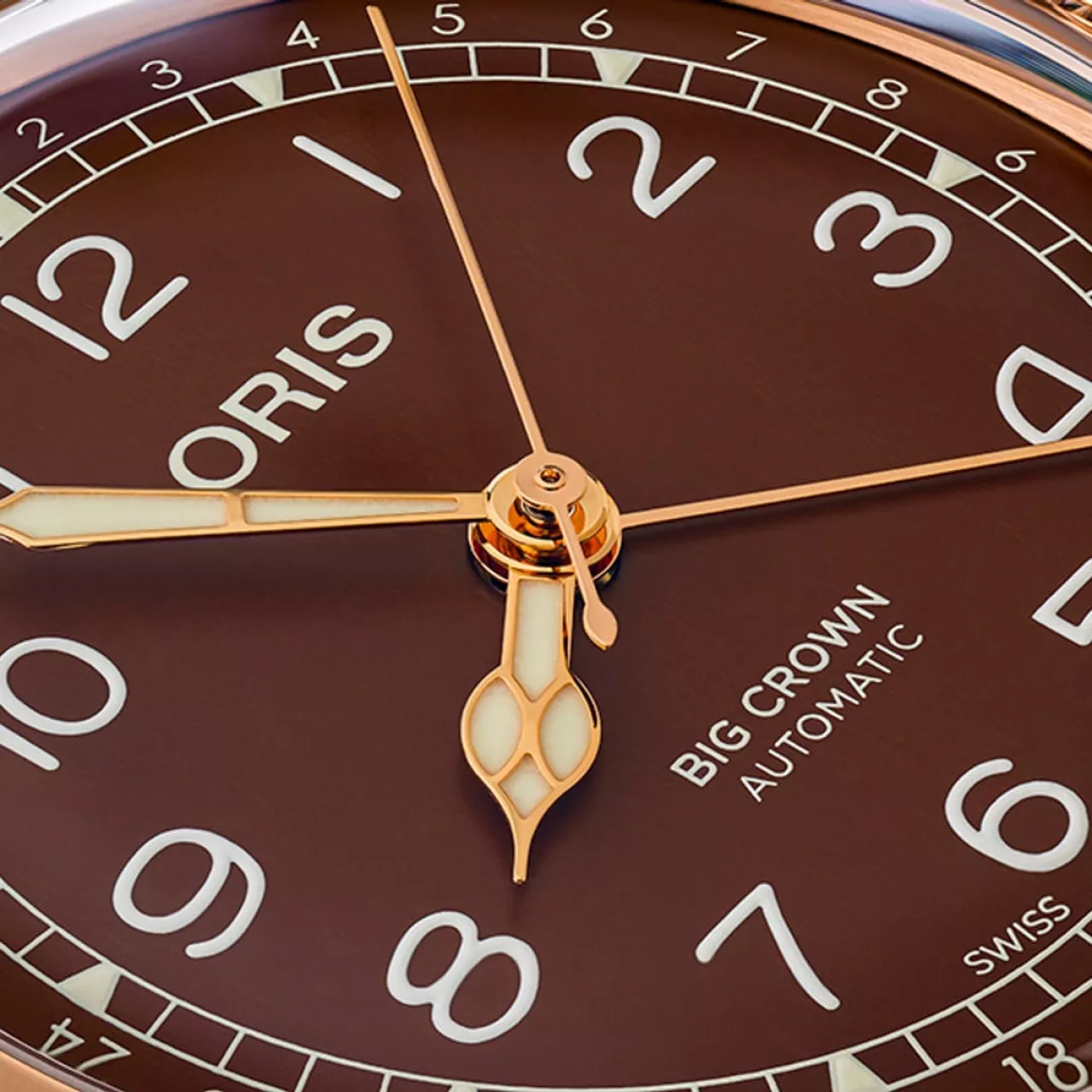 Oris Big Crown 01 754 7741 3168-07 8 20 01 detay görseli 1