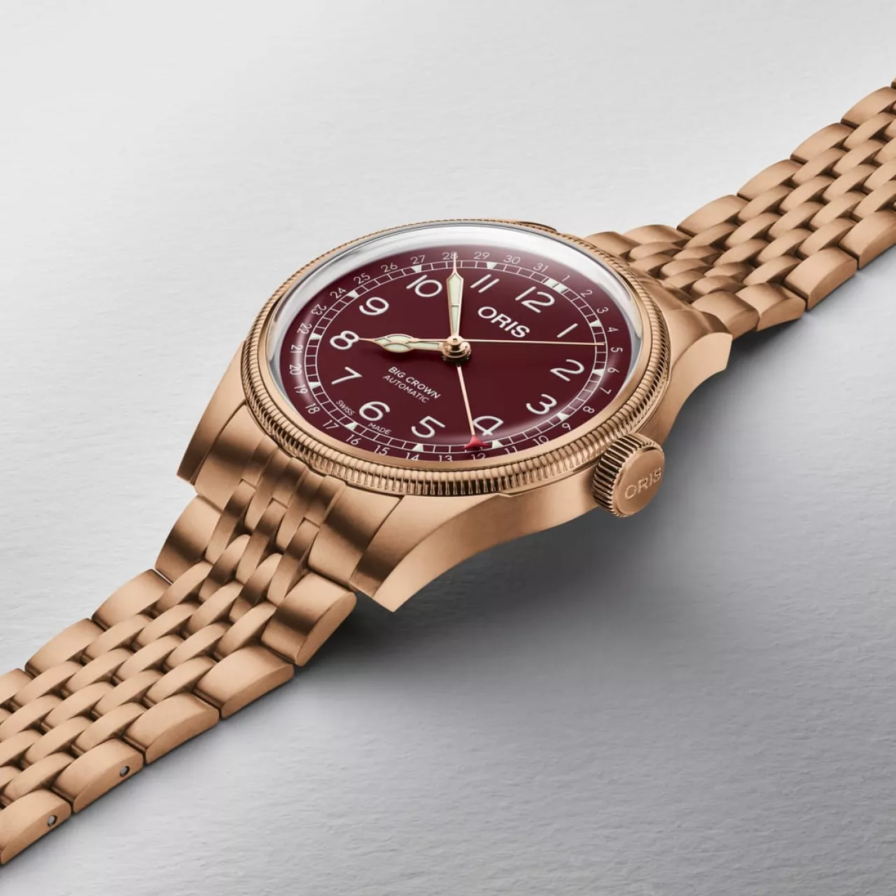 Oris Big Crown 01 754 7741 3168-07 8 20 01 detay görseli 3