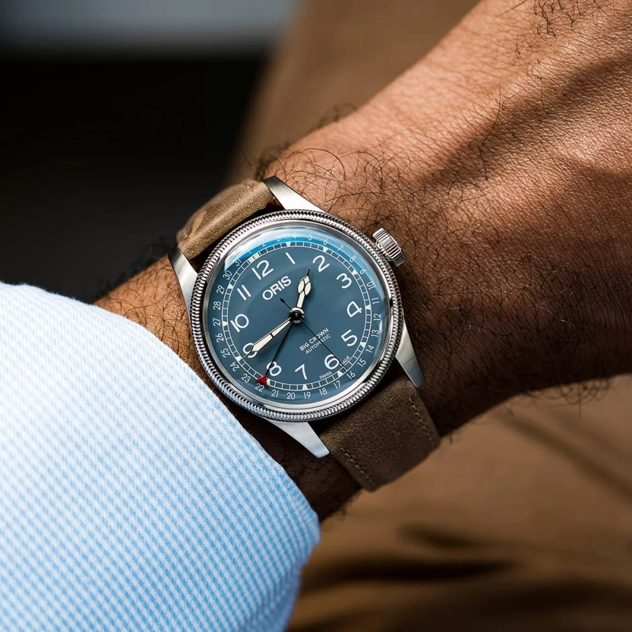 Oris Big Crown 01 754 7741 4065-07 5 20 63 detay görseli 3