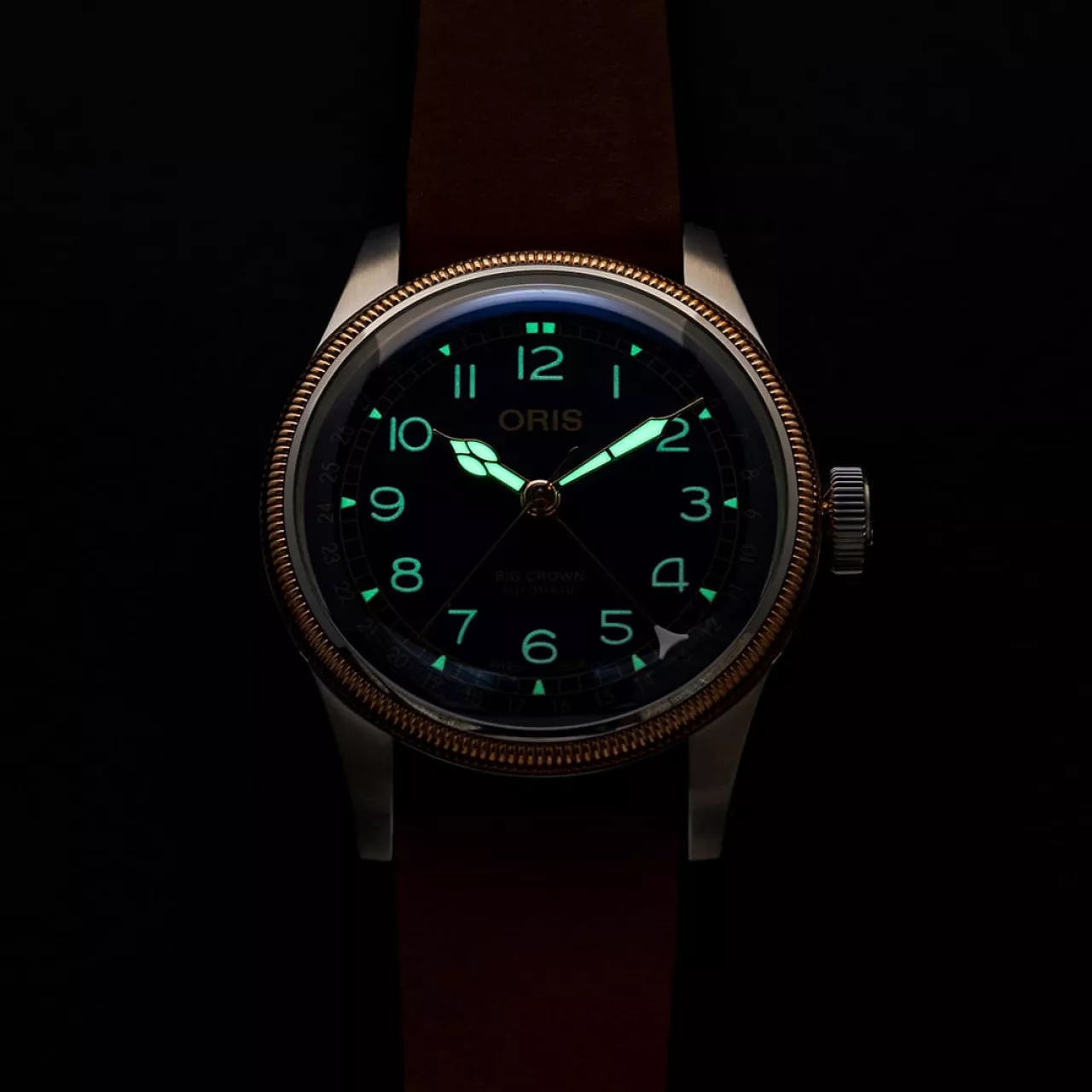 Oris Big Crown 01 754 7741 4365-07 5 20 58 detay görseli 4