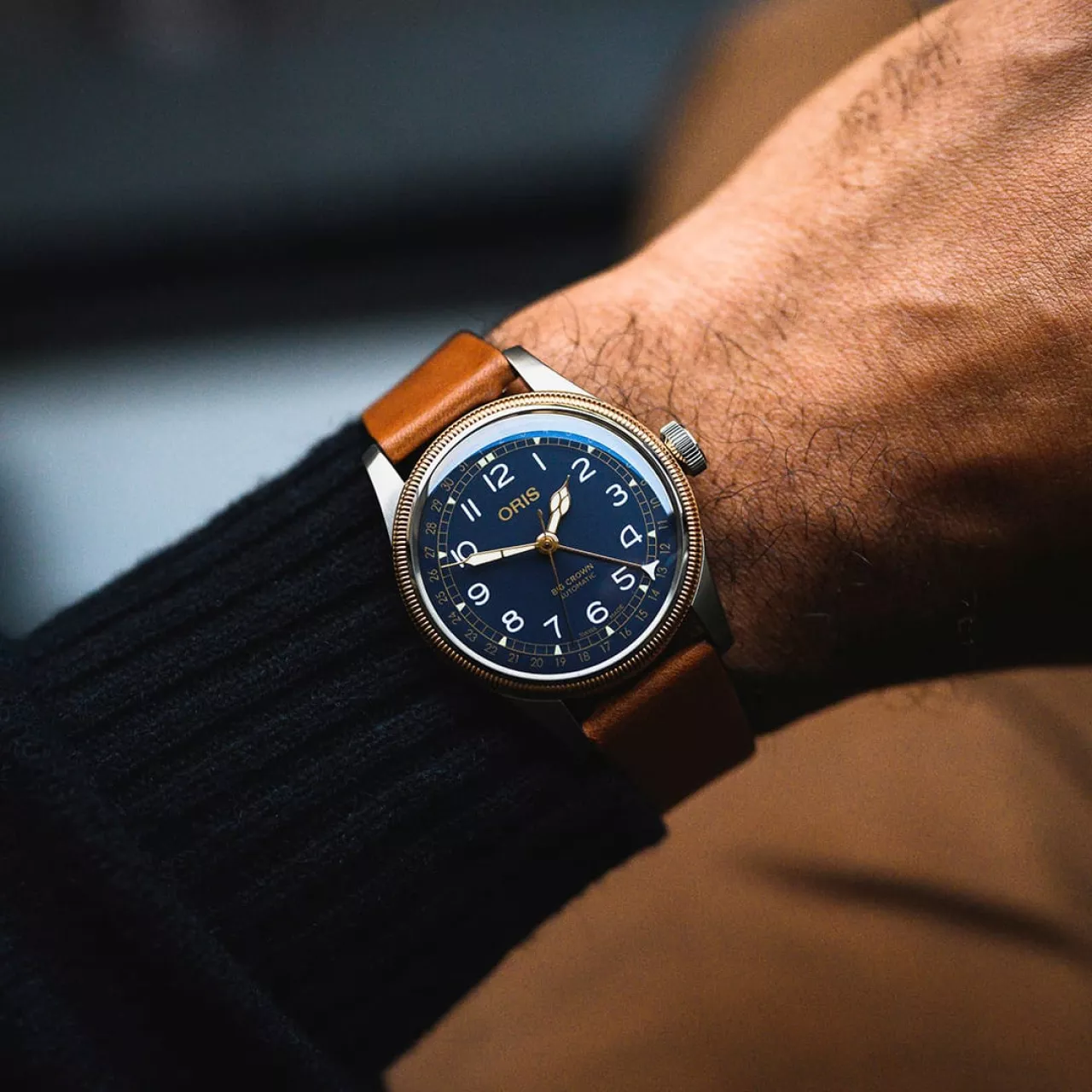 Oris Big Crown 01 754 7741 4365-07 5 20 58 detay görseli 5