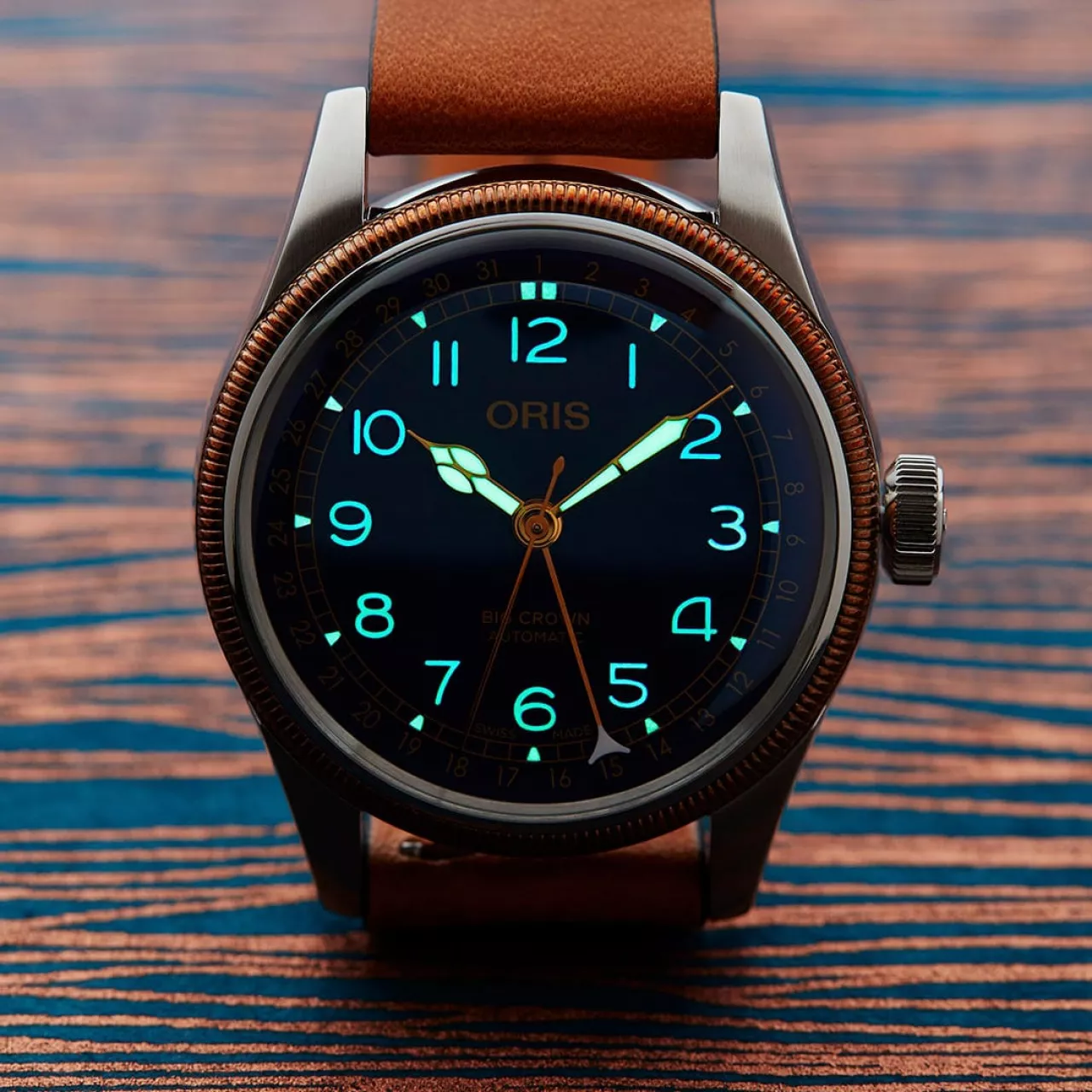 Oris Big Crown 01 754 7741 4365-07 5 20 71 detay görseli 4
