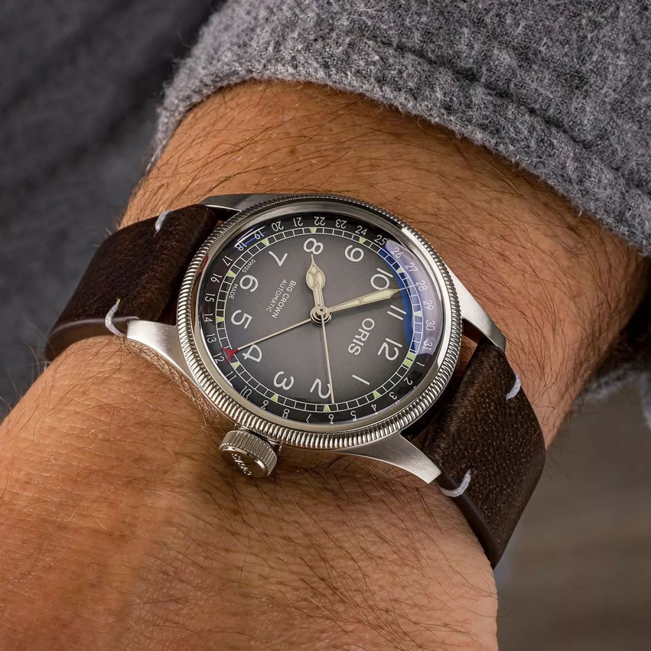Oris Big Crown 01 754 7779 4063-Set detay görseli 2