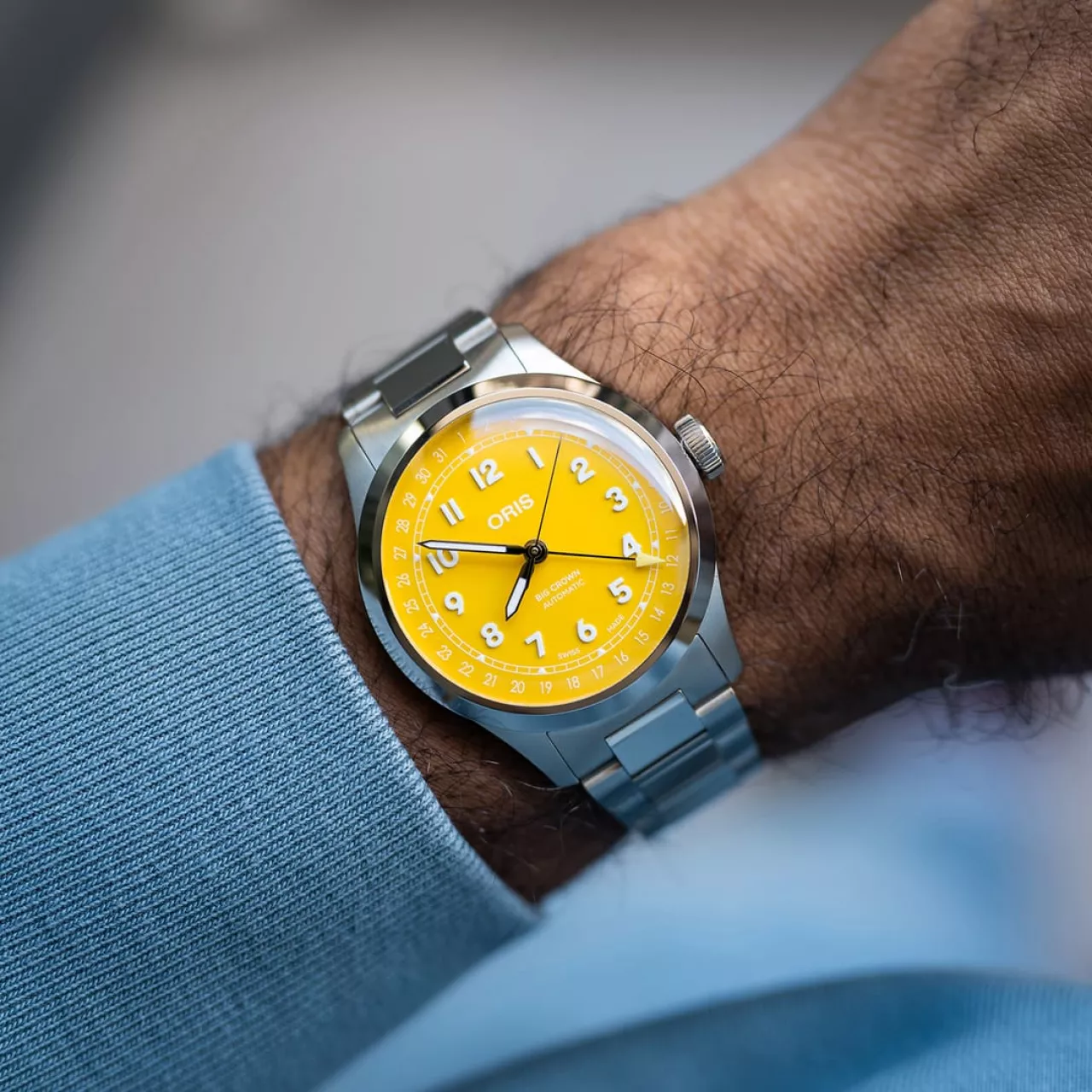 Oris Big Crown 01 754 7798 4069-07 8 20 06 detay görseli 1