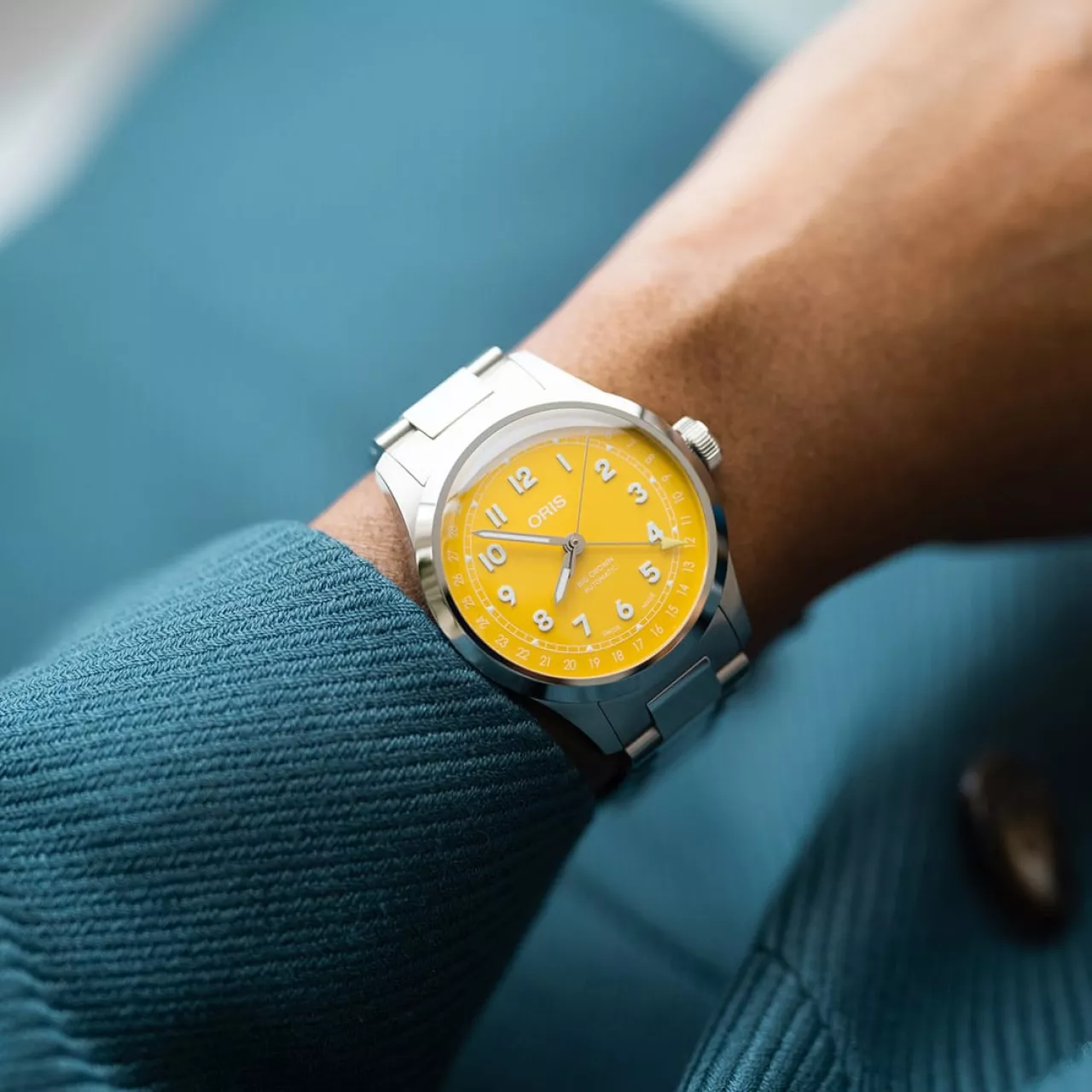 Oris Big Crown 01 754 7798 4069-07 8 20 06 detay görseli 4