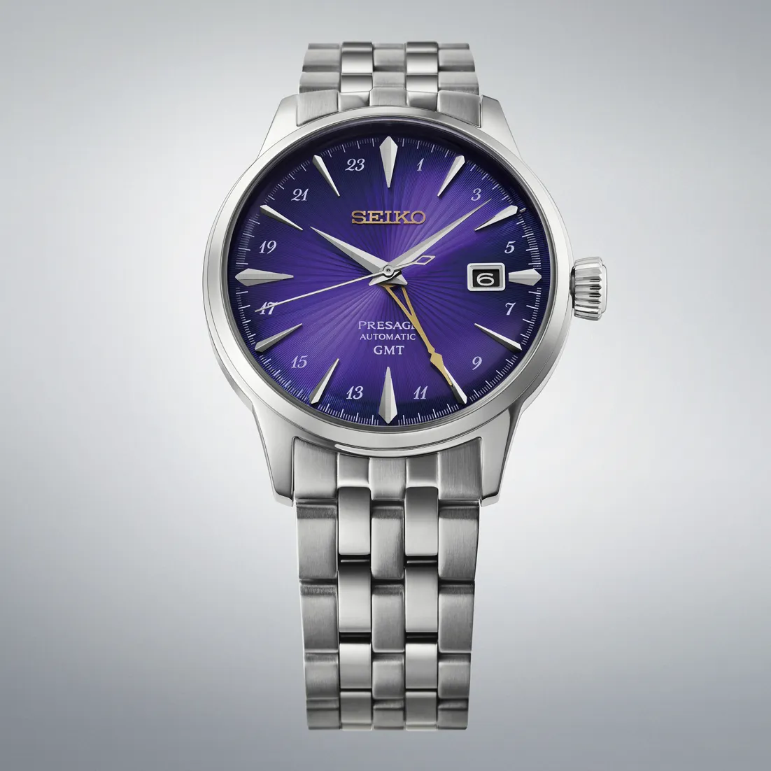 Seiko Presage Cocktail Time Edo Murasaki Otomatik HCB006 detay görseli 2