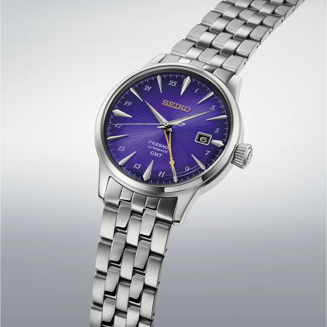 Seiko Presage Cocktail Time Edo Murasaki Otomatik HCB006 detay görseli 1