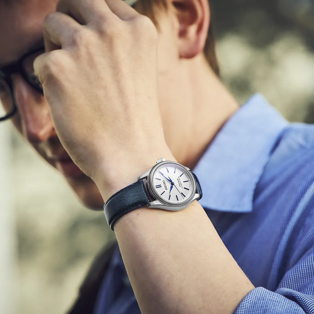 Seiko Presage Classic Series Otomatik Beyaz HCC004 detay görseli 2