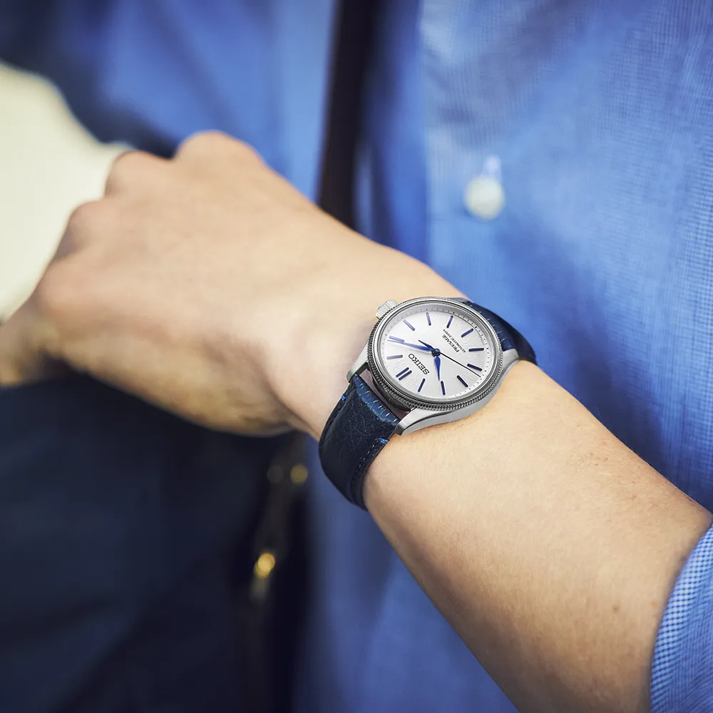 Seiko Presage Classic Series Otomatik Beyaz HCC004 detay görseli 1