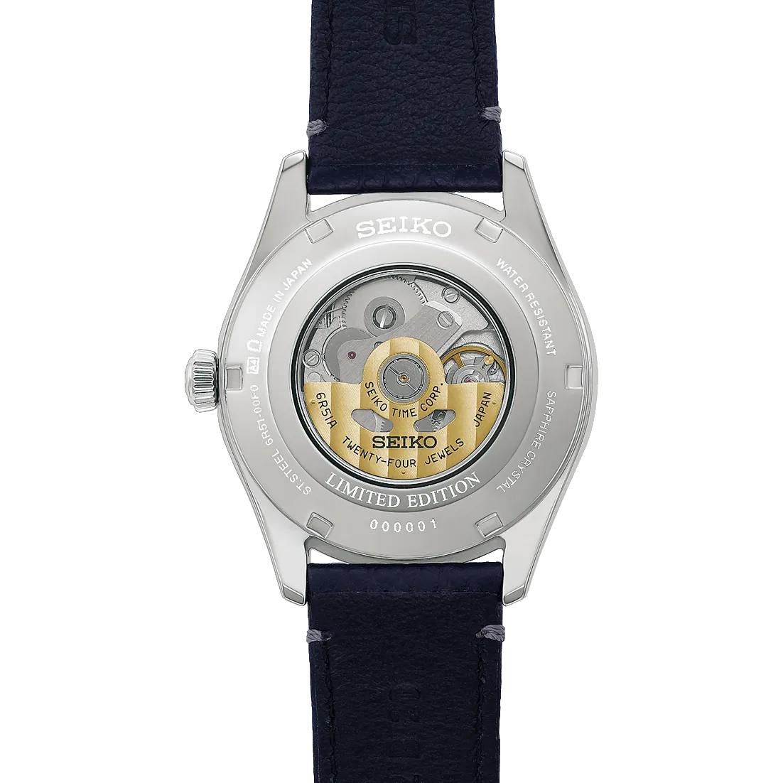 Seiko Presage Classic Series Otomatik Kobalt Mavisi HCC007 detay görseli 2