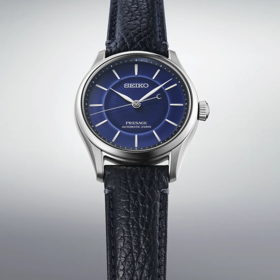 Seiko Presage Classic Series Otomatik Kobalt Mavisi HCC007 detay görseli 5