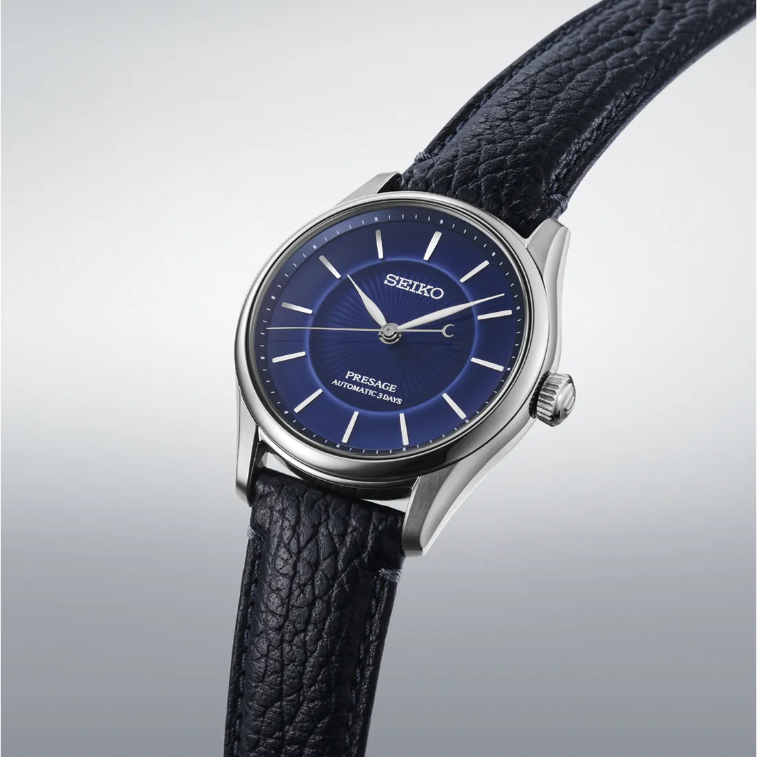 Seiko Presage Classic Series Otomatik Kobalt Mavisi HCC007 detay görseli 4