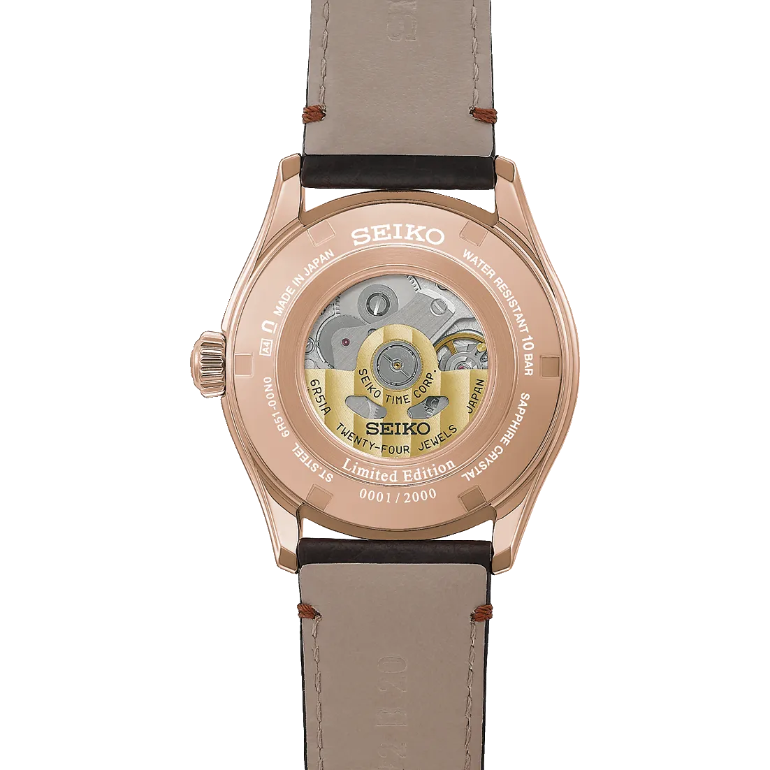 Seiko Presage Classic Series Tomioka Silk Otomatik HCC008 detay görseli 2
