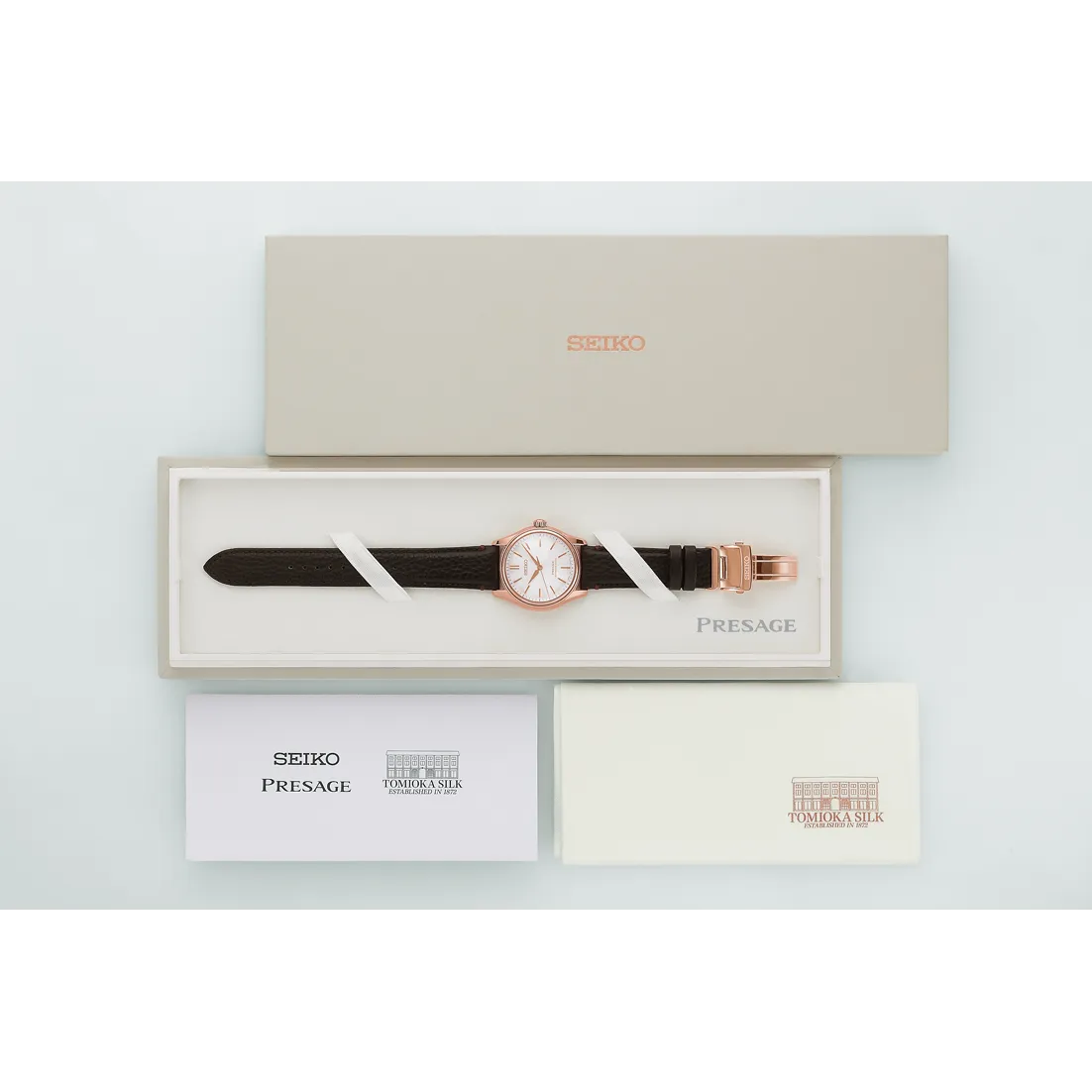 Seiko Presage Classic Series Tomioka Silk Otomatik HCC008 detay görseli 3
