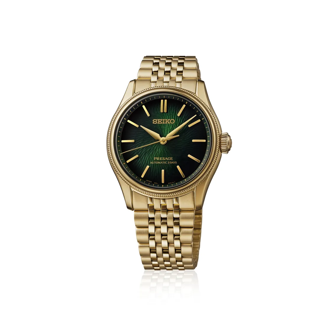 Seiko Presage Classic Series TRADMAN'S BONSAI Otomatik Yeşil HCC009 detay görseli 5